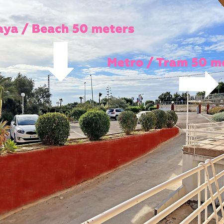 A 100 Metros De La Playa. Parking Gratuito Privado Apartment Alicante Bagian luar foto